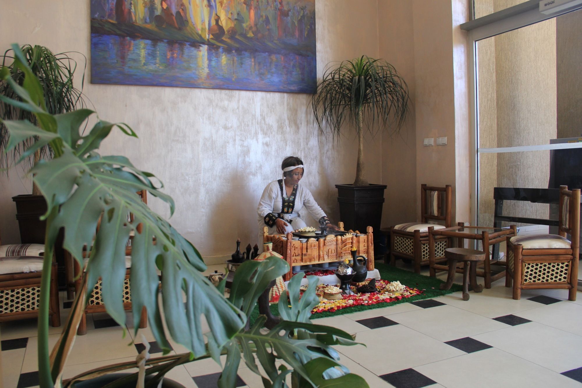 Momona Hotel Addis Abeba Buitenkant foto